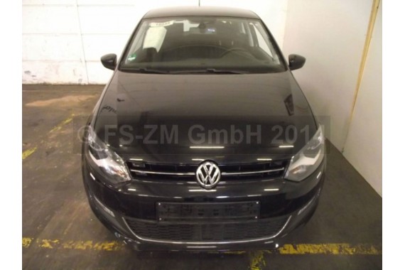 VW POLO FOTELE KOMPLET FOTELI siedzeń siedzenia tapicerka 6R 6R3 6R0 3-drzwiowy welur w kolorze czarnym