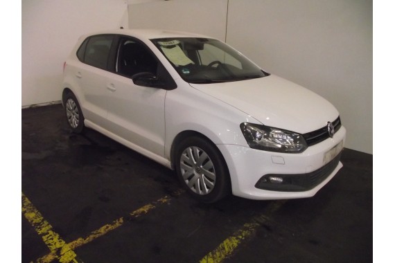 VW POLO PRZÓD maska błotniki zderzak pas przedni lampa Xenon LED 6R Kolor LB9A biel candy lampy wzmocnienie 6R1941031C 6R1941032