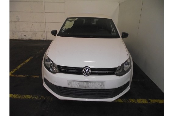 VW POLO PRZÓD maska błotniki zderzak pas przedni lampa Xenon LED 6R Kolor LB9A biel candy lampy wzmocnienie 6R1941031C 6R1941032