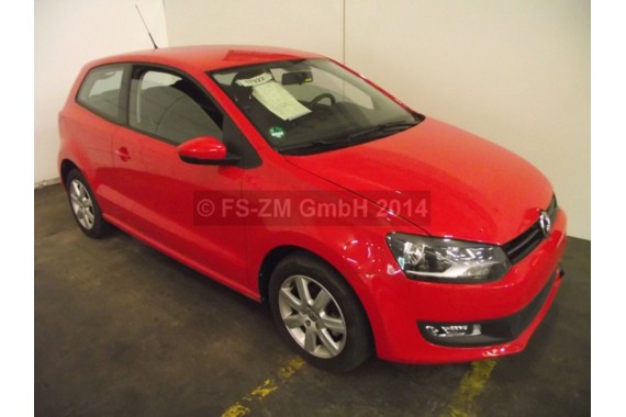 VW POLO FOTELE KOMPLET FOTELI siedzeń siedzenia tapicerka 6R 6R3 6R0 3-drzwiowy welur w kolorze czarno-szarym