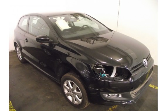 VW POLO FOTELE KOMPLET FOTELI siedzeń siedzenia tapicerka 6R 6R3 6R0 3-drzwiowy welur kolor czarny