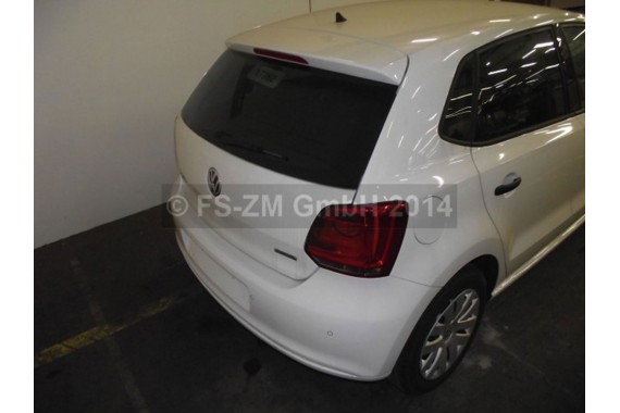 VW POLO FOTELE KOMPLET FOTELI siedzeń siedzenia tapicerka 6R 6R4 6R0 5-drzwiowy welur kolor czarno-szary 6C
