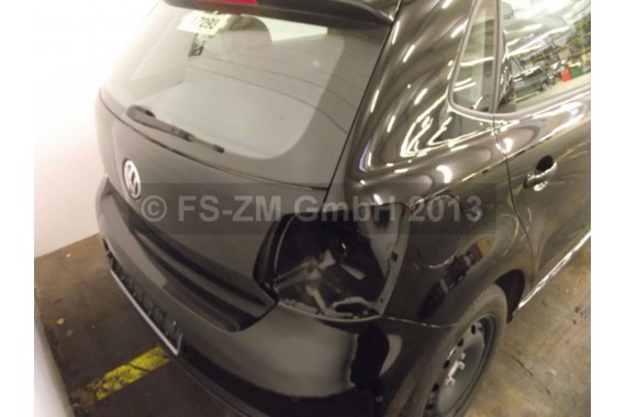VW POLO FOTELE KOMPLET FOTELI siedzeń siedzenia tapicerka 6R 6R4 6R0 5-drzwiowy welur kolor czarno-szary 6C