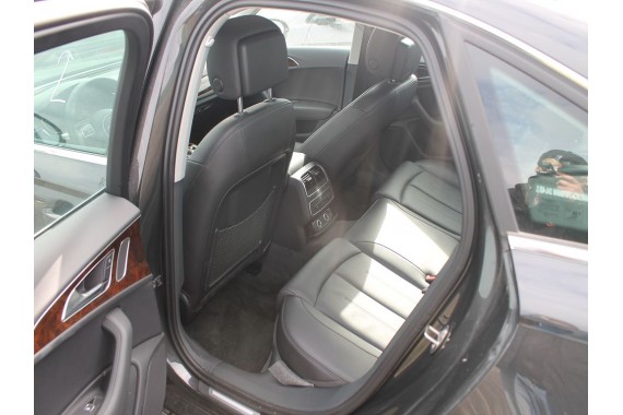 AUDI A6 4G SEDAN FOTELE KOMPLET FOTELI siedzeń siedzenia fotel tapicerka 4G5 skóra kolor czarny USA C7