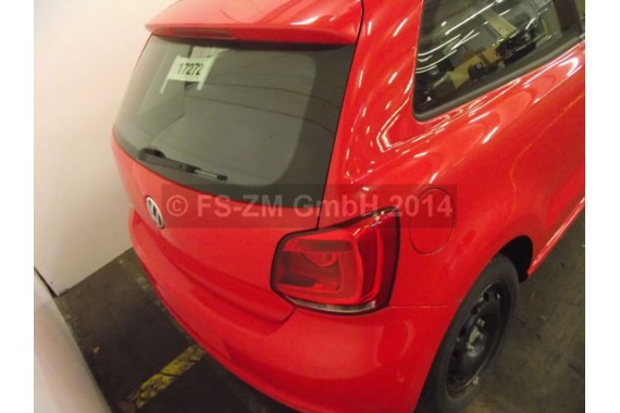 VW POLO FOTELE KOMPLET FOTELI siedzeń siedzenia tapicerka 6C 6C0 6R 6R3 6R0 3-drzwiowy welur w kolorze czarno-szarym