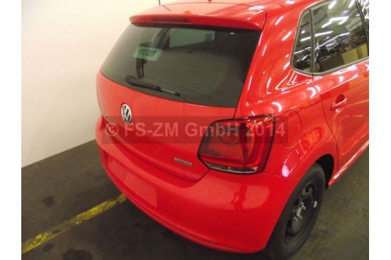 VW POLO FOTELE KOMPLET FOTELI siedzeń siedzenia tapicerka 6R 6R4 6R0 5-drzwiowy welur w kolorze czarno-szarym