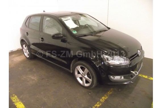 VW POLO PRZÓD maska błotniki zderzak pas przedni błotnik 6R Kolor: A1 L041 - czarny 6R0 wzmocnienie lampy KOMPLETNY A1A1 L041