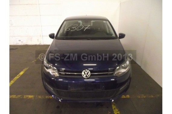 VW POLO FOTELE KOMPLET FOTELI siedzeń siedzenia tapicerka 6R 6R4 6R0 5-drzwiowy welur w kolorze czarno-szarym