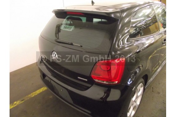 VW POLO FOTELE KOMPLET FOTELI siedzeń siedzenia tapicerka 6R 6R3 6R0 3-drzwiowy welur w kolorze czarno-szarym