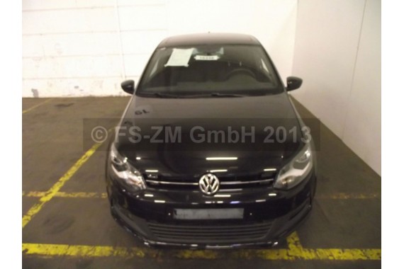 VW POLO FOTELE KOMPLET FOTELI siedzeń siedzenia tapicerka 6R 6R3 6R0 3-drzwiowy welur w kolorze czarno-szarym