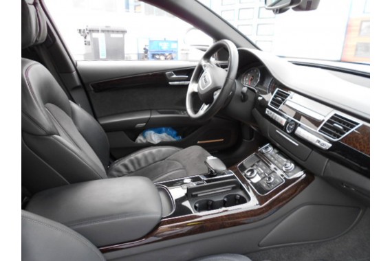 AUDI A8 FOTELE KOMPLET FOTELI siedzeń siedzenia tapicerka 4H D4 4H0 2010-2017 kolor alcantara czarne skóra masaże wentylowane