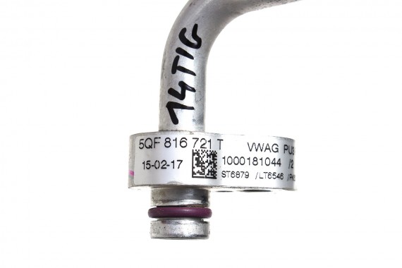 VW TIGUAN II RURKA KLIMATYZACJI 5QF816743A KLIMY PRZEWÓD 2.0 TDi diesel WĄŻ AUDI Q3 SKODA 5QF 816 743 A 5QF816743A  5QF816743A