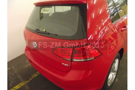 VW GOLF 7 VII DRZWI LEWE PRZÓD + TYŁ STRONA LEWA przednie + tylne 2 sztuki 5G 5G4 Kolor: G2G2 LY3D - czerwony tornado 5G4831055