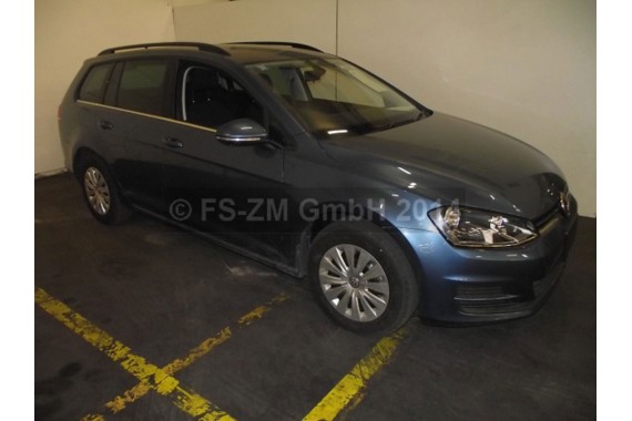 VW GOLF 7 VII PRZÓD LA5J maska błotniki zderzak pas przedni lampy wzmocnienie błotnik lampa Kolor pacific blue 5G KOMPLETNY
