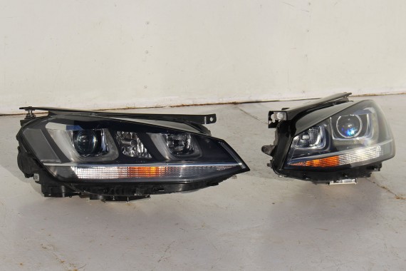 VW GOLF 7 VII LAMPA PRZEDNIA PRZÓD LAMPY 5G 5G1941033 5G1941034 4G0907697G 8K0941597A 3D0941329A 5G1941039 5G1941040 5G1941033