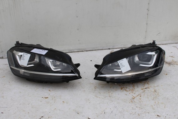 VW GOLF 7 VII LAMPA PRZEDNIA PRZÓD LAMPY 5G1941031 5G1941032 8K0941597A 5G1941039 5G1941040 5G1941031 5G1941032 XENON 5G