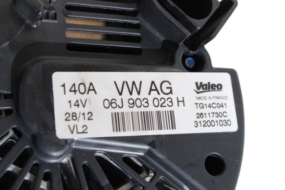 VW AUDI SEAT SKODA ALTERNATOR 06J903023H 06J903023HX 06K903015 06J903023B 06J903023BX 06J 903 023 H 06J903023H 06J903024D 140A