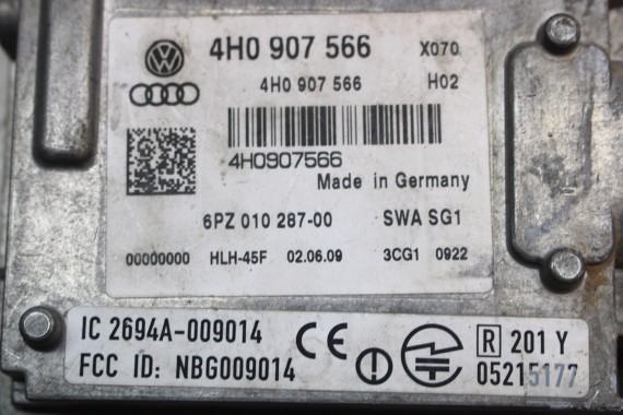 AUDI A8 MODUŁ 4H0907566 4H0907568 STEROWNIK ASYSTENTA ZMIANY PASA RUCHU 4H0 907 566 4H0907568 side assist 4H 4H0907566 4H0907568