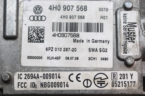 AUDI A8 MODUŁ 4H0907566 4H0907568 STEROWNIK ASYSTENTA ZMIANY PASA RUCHU 4H0 907 566 4H0907568 side assist 4H 4H0907566 4H0907568