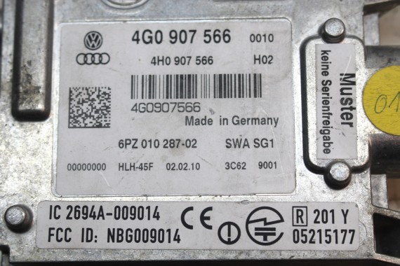 AUDI A6 A7 STEROWNIK SIDE ASSIST 4G0907566 4G0907568 4G0 907 568 4G0 907 566 STEROWNIKI ZMIANY PASA RUCHU 4H0907568 4H0907568 4G