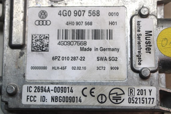 AUDI A6 A7 STEROWNIK SIDE ASSIST 4G0907566 4G0907568 4G0 907 568 4G0 907 566 STEROWNIKI ZMIANY PASA RUCHU 4H0907568 4H0907568 4G