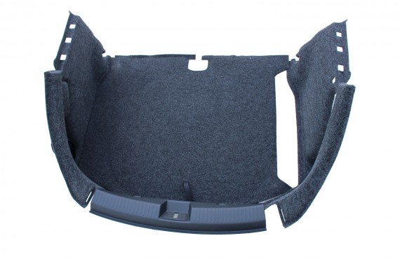 VW THE BEETLE BOCZKI BAGAŻNIKA + DYWAN 5C5867427D 5C5867428E 5C5863463C BOCZEK bagażnik tapicerka tył 5C5 1BS antracyt 5C5867427