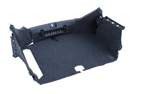 VW THE BEETLE BOCZKI BAGAŻNIKA + DYWAN 5C5867427D 5C5867428E 5C5863463C BOCZEK bagażnik tapicerka tył 5C5 1BS antracyt 5C5867427