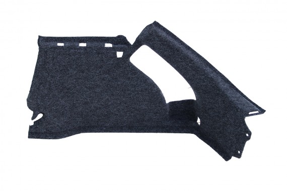 VW THE BEETLE BOCZKI BAGAŻNIKA + DYWAN 5C5867427D 5C5867428E 5C5863463C BOCZEK bagażnik tapicerka tył 5C5 1BS antracyt 5C5867427