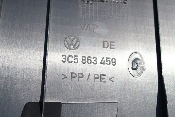VW PASSAT B6 B7 PAS TYLNY BAGAŻNIKA 3C5863459D bagażnik tapicerka 3C5 863 459 D kolor 9B9 czerń satynowa 3C 3A SEDAN