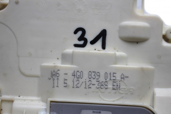 VW AUDI ZAMEK DRZWI 4G0839015A LEWY TYŁ TYLNY STRONA LEWA TYLNA 4G0 839 015 TOUAREG 4G0839015A 4G0839015A 4G0839015A 4G0839015A