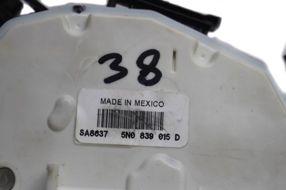 VW ZAMEK DRZWI 5N0839015D 5N0839015A 5N0839015G 5N0839015R LEWY TYŁ TYLNA STRONA LEWA TYLNY 5N0 839 015 D 5N0839015D 5N0839015