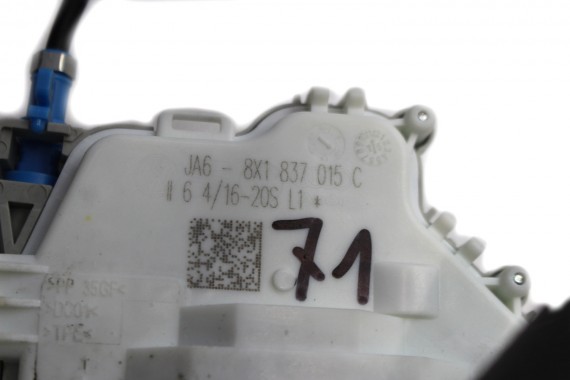 AUDI ZAMEK DRZWI 8X1837015C LEWY PRZÓD KESSY STRONA LEWA PRZEDNIA KIEROWCY 8X1 837 015 8X1837015C 8X1837015C 8X1837015 8X1837015