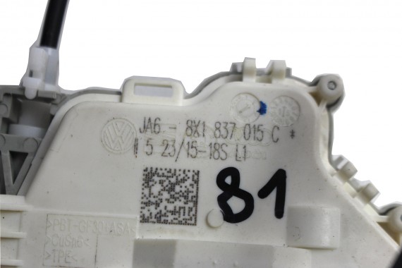 AUDI ZAMEK DRZWI 8X1837015C LEWY PRZÓD KESSY STRONA LEWA PRZEDNIA KIEROWCY 8X1 837 015 8X1837015C 8X1837015C 8X1837015 8X1837015