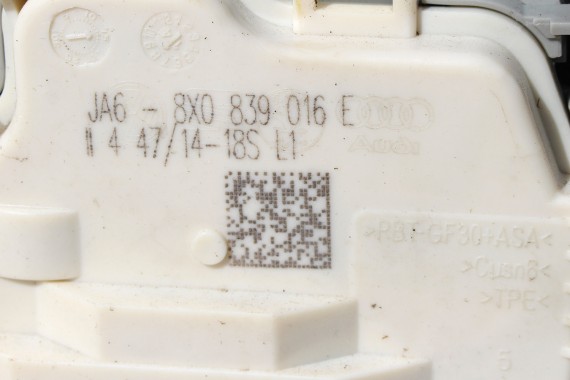 AUDI ZAMEK DRZWI 8X0839016E PRAWY TYŁ TYLNA STRONA PRAWA KESSY TYLNY 8X0 839 016 E 8X0839016E 8X0839016B 8X0839015B 8X0839015E