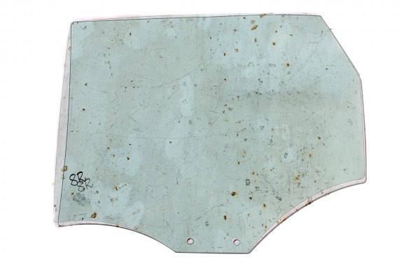 AUDI Q5 SZYBA DRZWI LEWE 8R0845205  lewa tylna drzwiowa rok produkcji 2011 kolor zielony E6 AS2 8R0 845 205 8R tył tylna