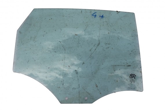 AUDI Q5 SZYBA DRZWI PRAWE 8R0845206  prawa tylna drzwiowa rok produkcji 2011 zielona E6 AS2 8R0 845 206 8R tył tylna