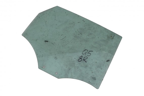 AUDI Q5 SZYBA DRZWI PRAWE 8R0845206  prawa tylna drzwiowa rok produkcji 2011 zielona E6 AS2 8R0 845 206 8R tył tylna