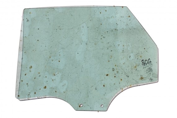 AUDI Q5 SZYBA DRZWI LEWE 80A845205 lewa tylna drzwiowa rok produkcji 2015 zielona E9 AS2 80A 845 205  80A FY