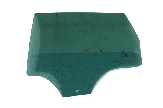 VW POLO SZYBA DRZWI LEWE 6Q6845025 lewa TYŁ tylne 6Q6 845 025  rok 2008  E9  zielony drzwiowa 9N