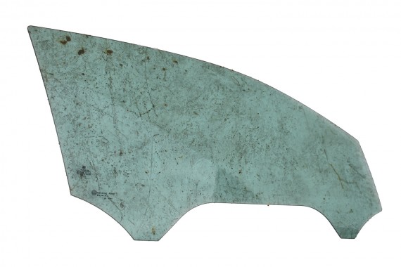 VW POLO SZYBA DRZWI PRAWE 6R3845202 prawa przód przednia 6R3 845 202 pasażera rok 2013 E1 AS2 zielony wersja 3-drzwiowa 6R 6C