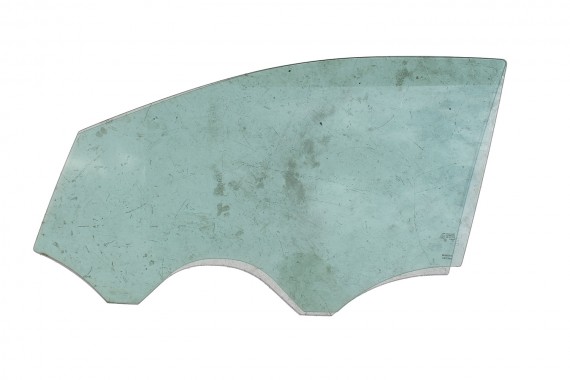 VW POLO SZYBA DRZWI LEWE 6R0845201A lewa przód przednia 6R0 845 201 A  kierowcy rok 2009 E1 AS2 zielony drzwiowa 6R4 6R 6C