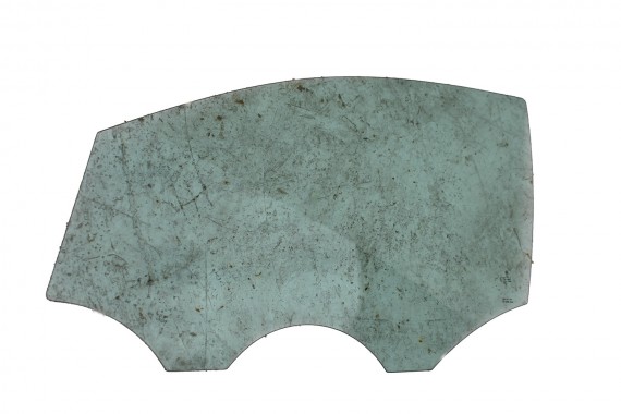 VW POLO SEDAN SZYBA DRZWI LEWE 6RU845201A lewa przód przednia 6RU 845 201 A kierowcy rok 2010 E4 AS2 zielony drzwiowa 6R 6C 5J5