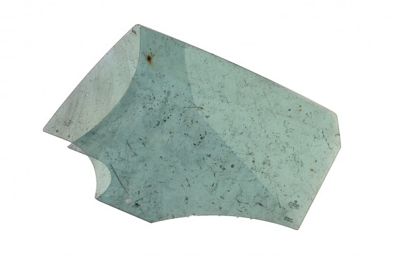 VW POLO SZYBA DRZWI LEWE 6R6845205B lewa TYŁ tylne 6R6 845 205 B rok 2013  E9  AS2 zielona drzwiowa  6R4 6R6 6R 6C