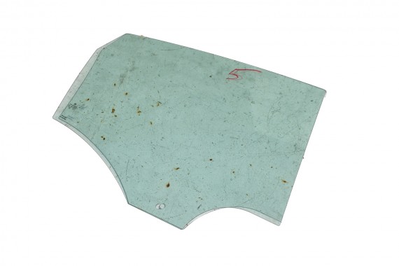 VW POLO SZYBA DRZWI PRAWE 6R6845206B prawa TYŁ tylne 6R6 845 206 B  rok 2014  E9  AS2 zielona drzwiowa  6R4 6R6 6R 6C