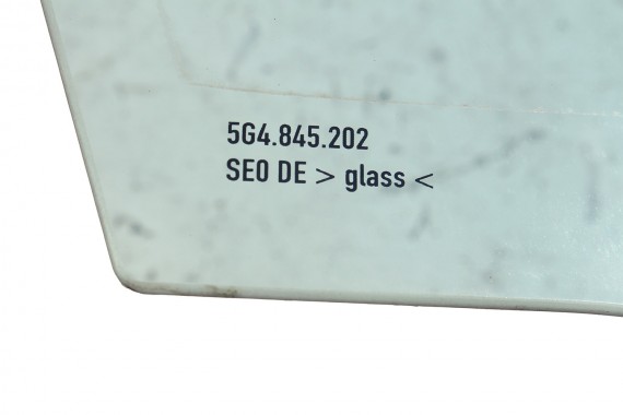 VW GOLF 7 VII SZYBA DRZWI PRAWE 5G4845202 przód przednia pasażera 5G4845202A 5G4845202B 5G4 845 202 2012 E1 drzwiowa 4D 5G