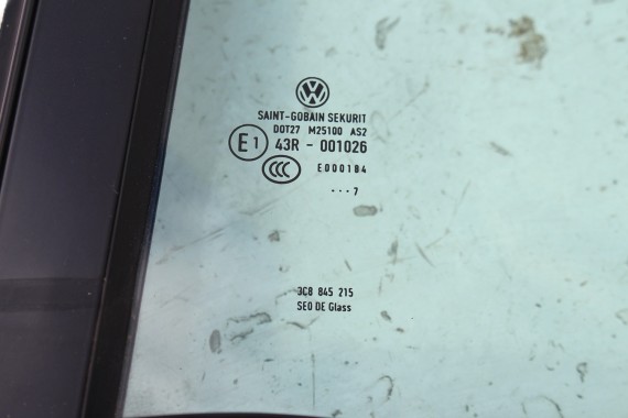VW PASSAT CC SZYBA DRZWI LEWE 3C8845215 3C8839613F 3C8839613H lewa tył tylna 3C8 845 215 3C8 839 613 F drzwiowa 2007 rok 3C 3C8