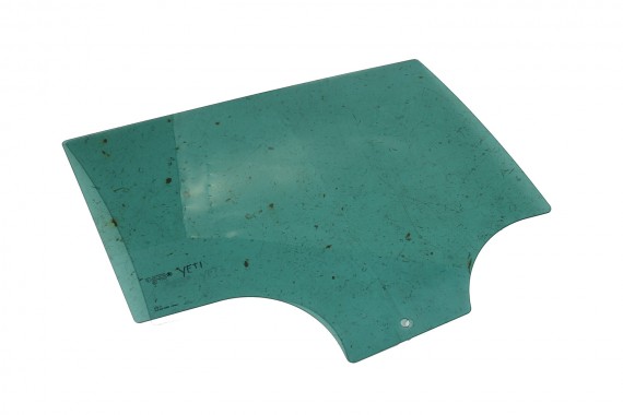 SKODA YETI SZYBA DRZWI PRAWE 5L0845206B prawa tył tylna 5L0 845 206 B 2015 E1 AS3 zielona przyciemniana 5L 5L0845206B 5L0845206B