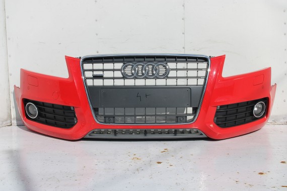 AUDI A5 S-LINE 8T LZ3M PRZÓD maska błotniki zderzak pas przedni wzmocnienie błotnik lampy Xenon Led Kolor: LZ3M - czerwony 8T