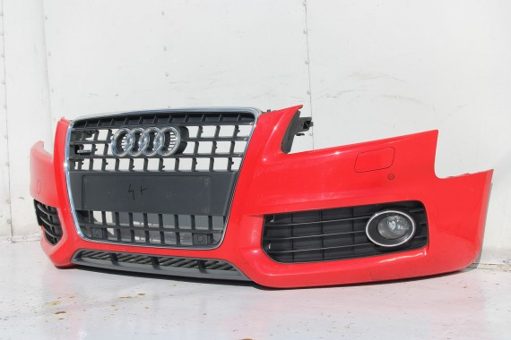 AUDI A5 S-LINE 8T LZ3M PRZÓD maska błotniki zderzak pas przedni wzmocnienie błotnik lampy Xenon Led Kolor: LZ3M - czerwony 8T