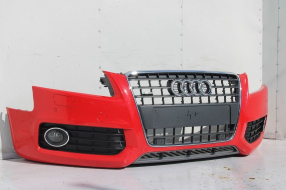 AUDI A5 S-LINE 8T LZ3M PRZÓD maska błotniki zderzak pas przedni wzmocnienie błotnik lampy Xenon Led Kolor: LZ3M - czerwony 8T
